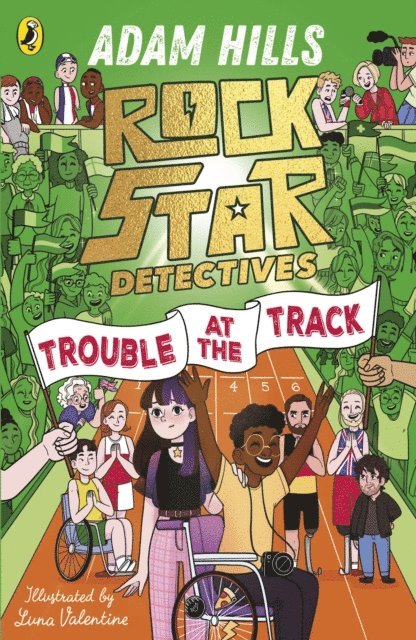 Adam Hills - Rockstar Detectives: Trouble at the Track, E-bok