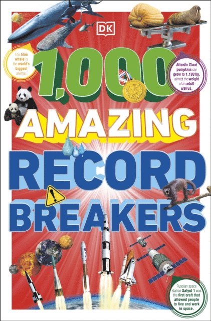 DK - 1,000 Amazing Record Breakers, E-bok