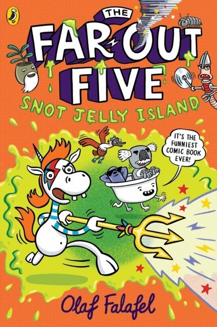 Olaf Falafel - Far-Out Five: Snot Jelly Island, E-bok