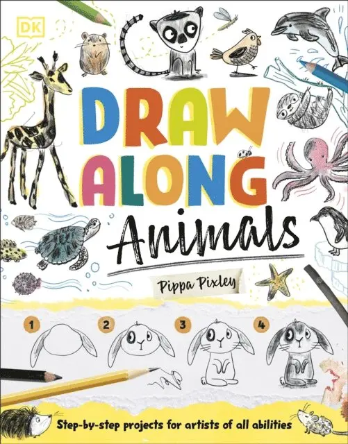 Pippa Pixley - Draw Along Animals, E-bok. Tillgänglighet: Lägg i varukorg