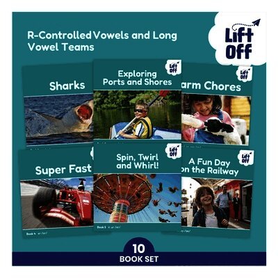Phonic Books - Phonic Books Lift Off Readers R-Controlled Vowels and Long Vowel Teams, Övrigt