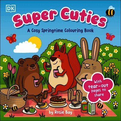 Super Cuties A Cosy Springtime Colouring Book