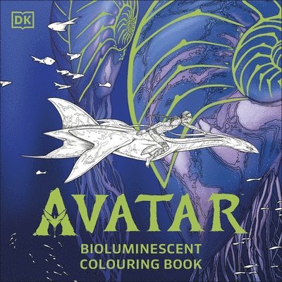 DK - Avatar Bioluminescent Colouring Book, Häftad