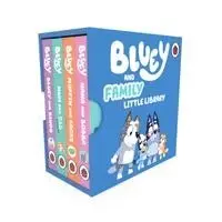 Bluey - Bluey: Bluey and Family Little Library, Kartonnage. Tillgänglighet: Kommande