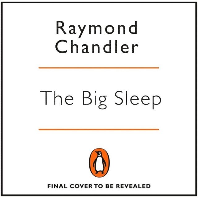 Raymond Chandler - Big Sleep, Ljudbok