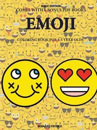 Coloring Book for 4-5 Year Olds (Emoji)