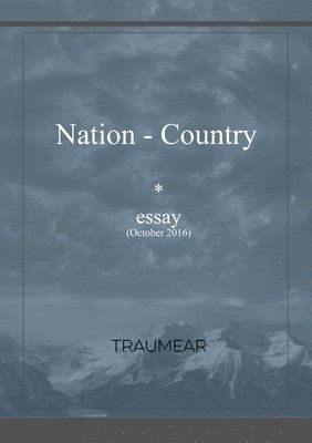 Traumear - Nation - Country, Häftad. Tillgänglighet: Lägg i varukorg