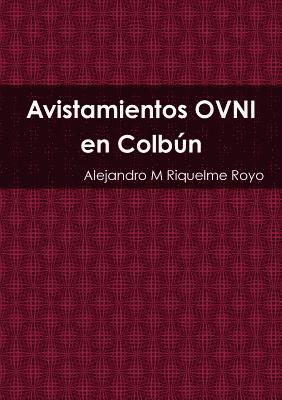 M Riquelme Royo, Alejandro - Avistamientos Ovni En Colbun, Häftad