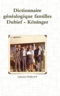 Dictionnaire gnalogique familles Dubief - Kninger