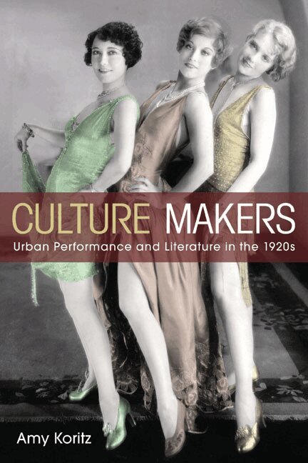 Amy Koritz - Culture Makers, Inbunden