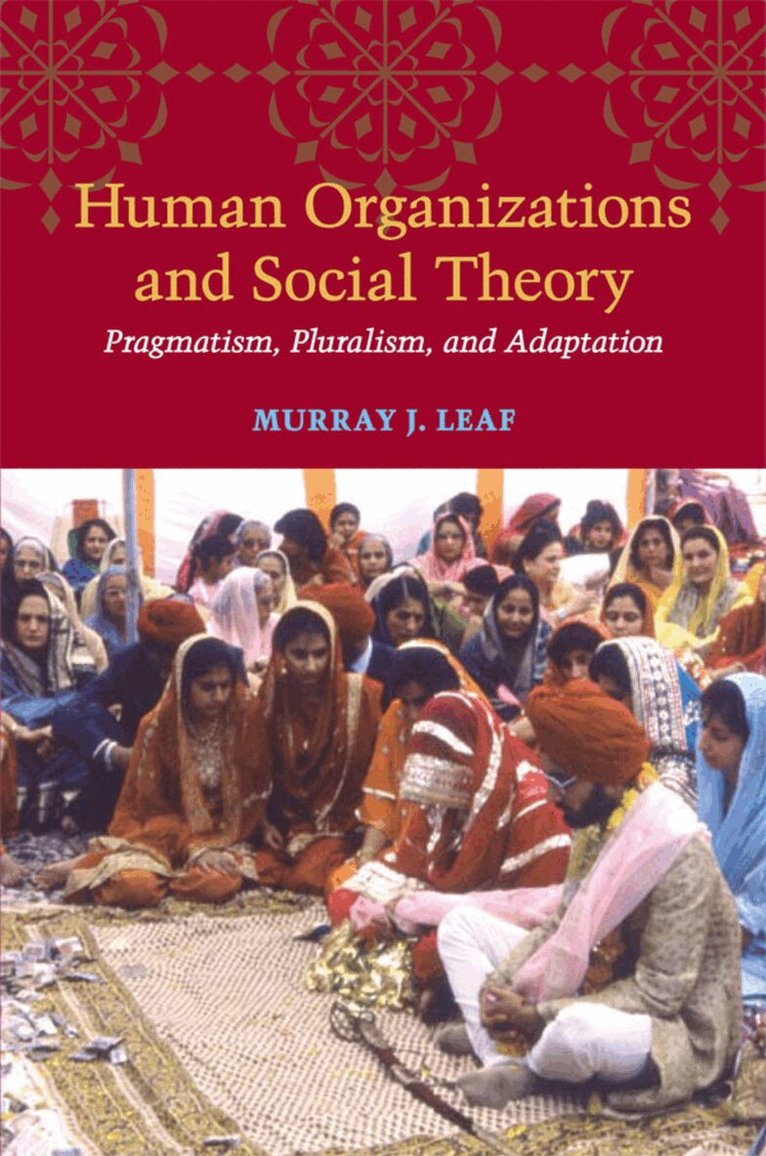 Murray J. Leaf - Human Organizations and Social Theory, E-bok