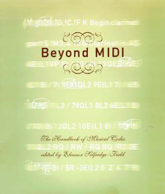 Eleanor Selfridge-Field - Beyond MIDI, Inbunden. Tillgänglighet: Tillfälligt slut