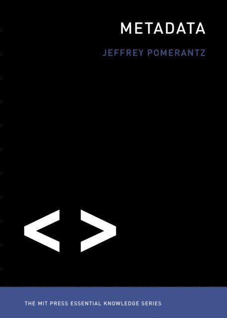 Jeffrey Pomerantz - Metadata, E-bok