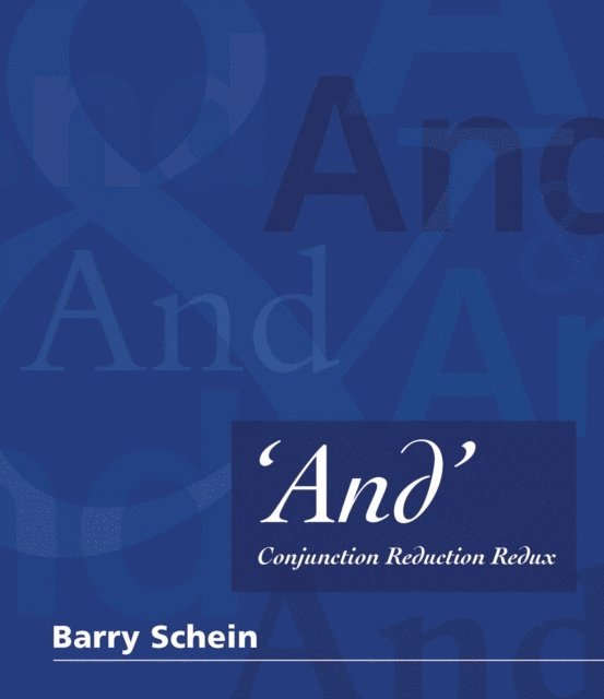 Barry Schein - 'And', E-bok