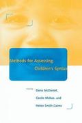 Methods for Assessing Children's Syntax