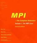 MPI - The Complete Reference