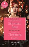 Stolen Kiss With Her Billionaire Boss / A Cowboy's Christmas Carol