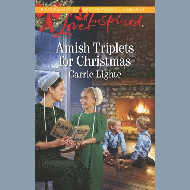 Carrie Lighte - Amish Triplets For Christmas, Ljudbok