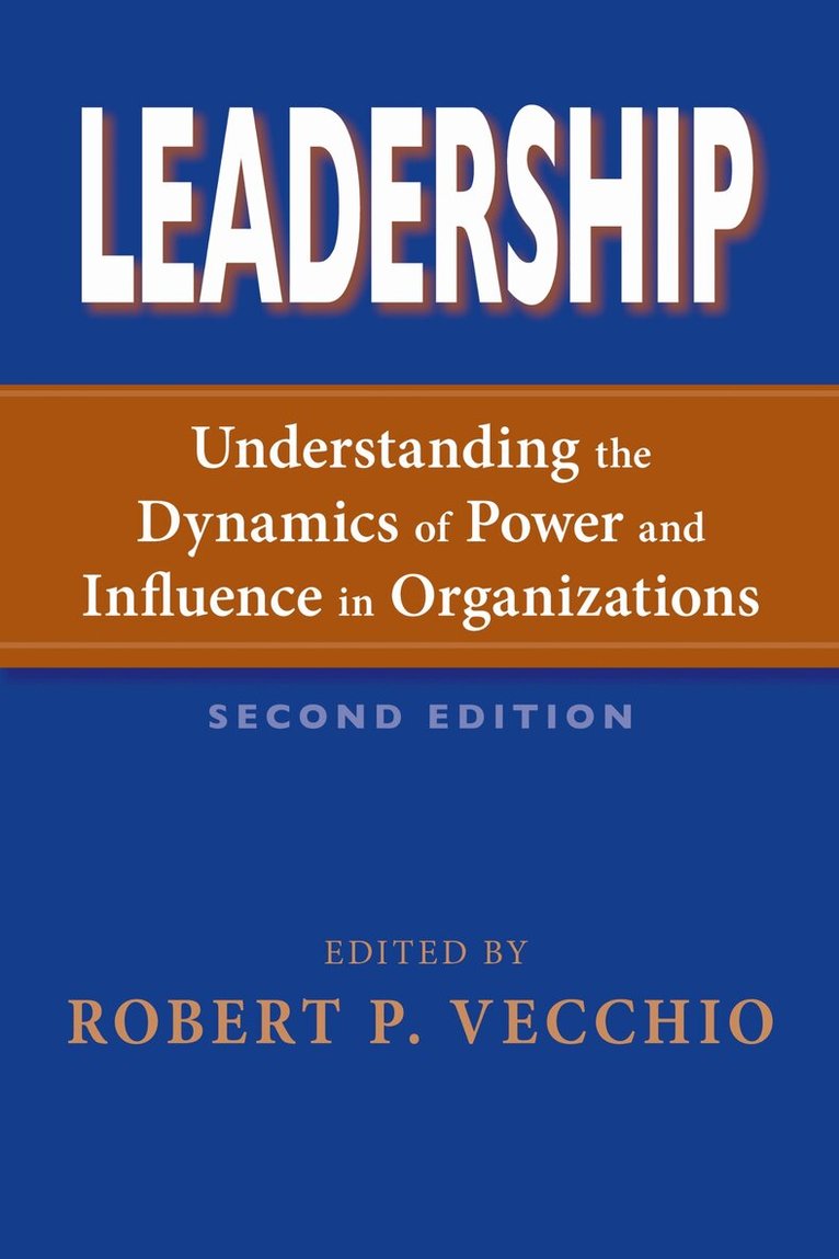 Robert P. Vecchio - Leadership, Häftad