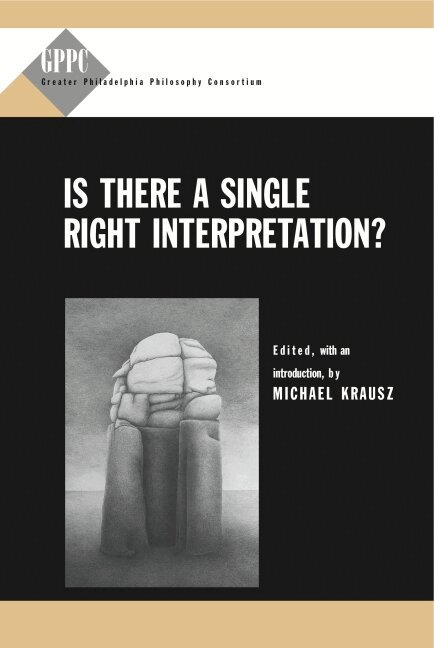 Michael Krausz - Is There a Single Right Interpretation?, Häftad. Tillgänglighet: Tillfälligt slut