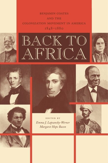 Emma J. Lapsansky-Werner, Margaret Hope Bacon - Back to Africa, Häftad. Tillgänglighet: Tillfälligt slut