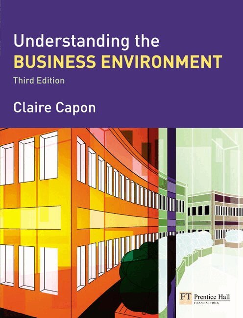 Claire Capon - Understanding the Business Environment, Häftad