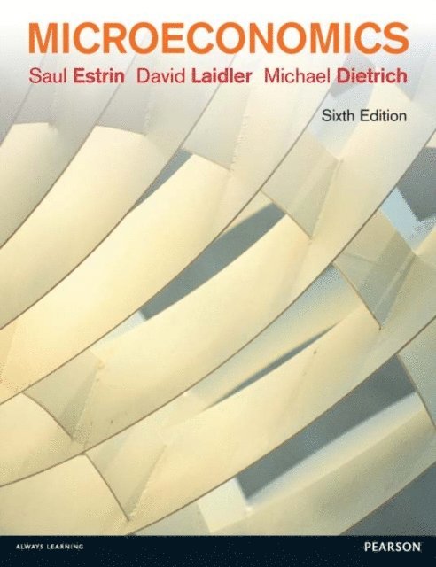 Michael Dietrich, David Laidler, Saul Estrin - Estrin: Microeconomics, E-bok