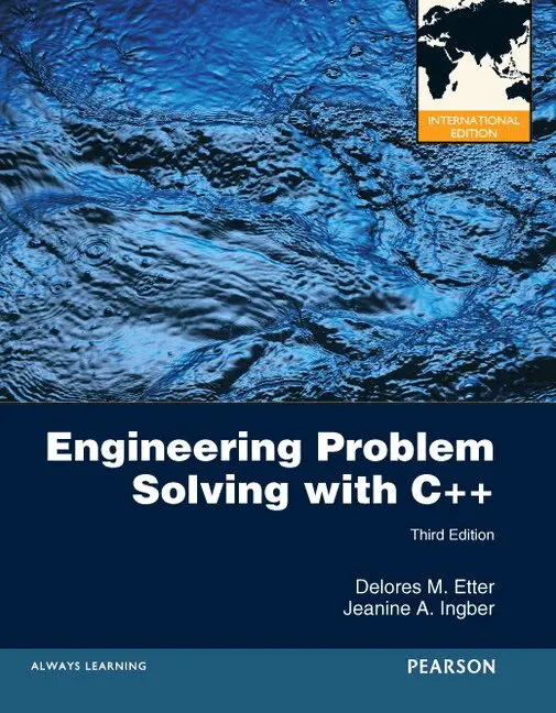 Delores Etter, Jeanine Ingber - Engineering Problem Solving with C++, Häftad. Tillgänglighet: Lägg i varukorg