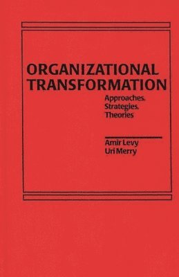 Amir Levy - Organizational Transformation, Inbunden