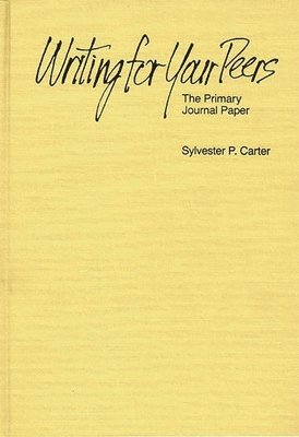 Writing For Your Peers