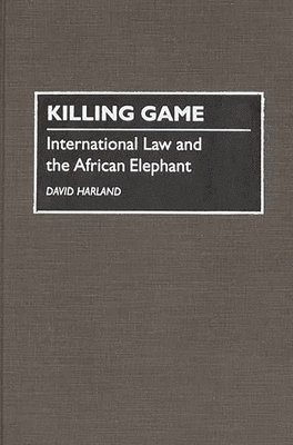 David J Harland - Killing Game, Inbunden