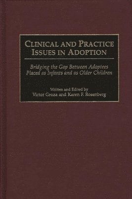 Victor K. Groza, Karen F. Rosenberg, Karen Rosenberg, Victor F. Groza - Clinical and Practice Issues in Adoption, Inbunden