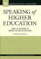 Robert Birnbaum - Speaking of Higher Education, Inbunden. Tillgänglighet: Tillfälligt slut