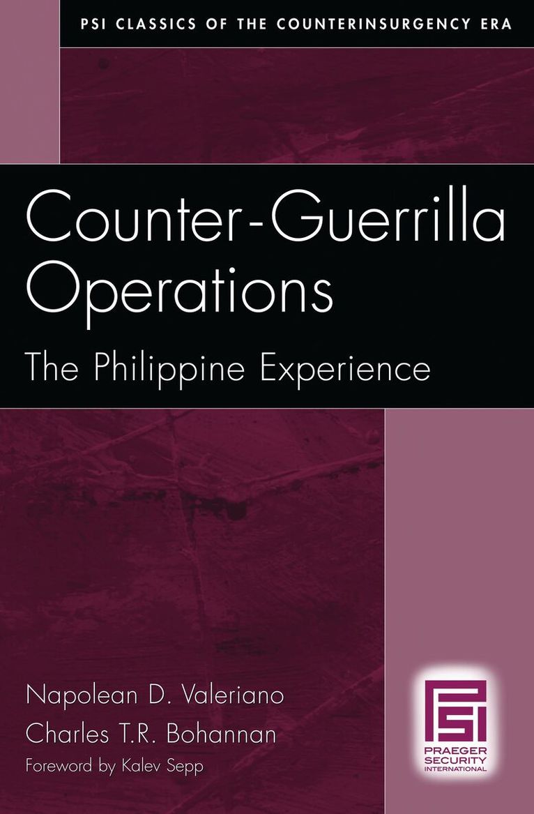 Napolean D. Valeriano, Charles T.R. Bohannan - Counter-Guerrilla Operations, Häftad