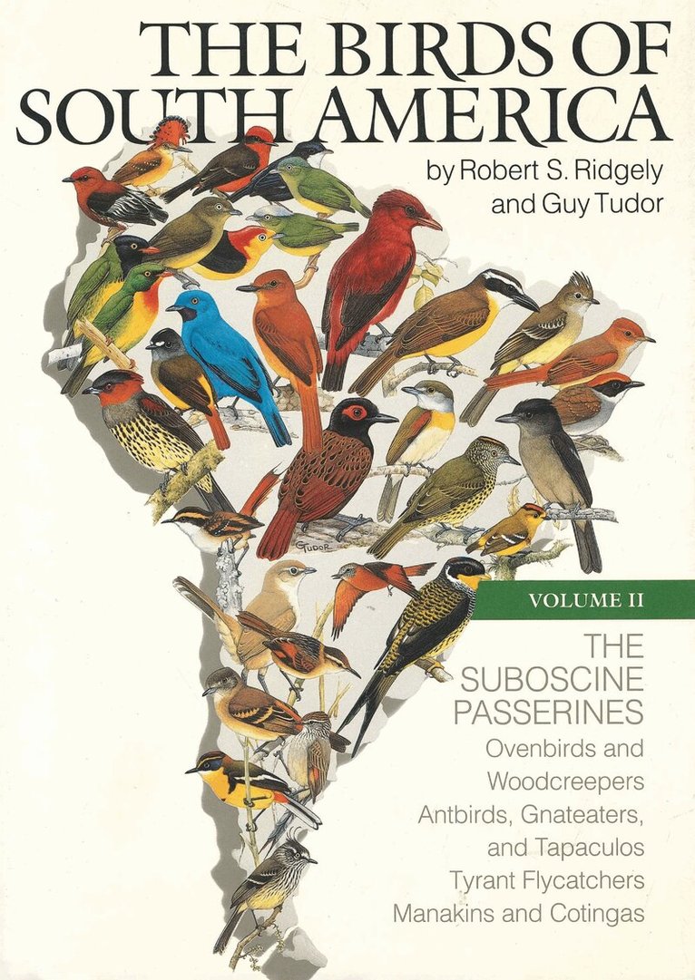 Robert S. Ridgely, Guy Tudor - Birds of South America, Inbunden