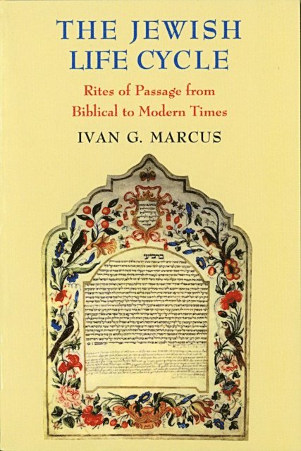 Ivan G. Marcus - Jewish Life Cycle, E-bok