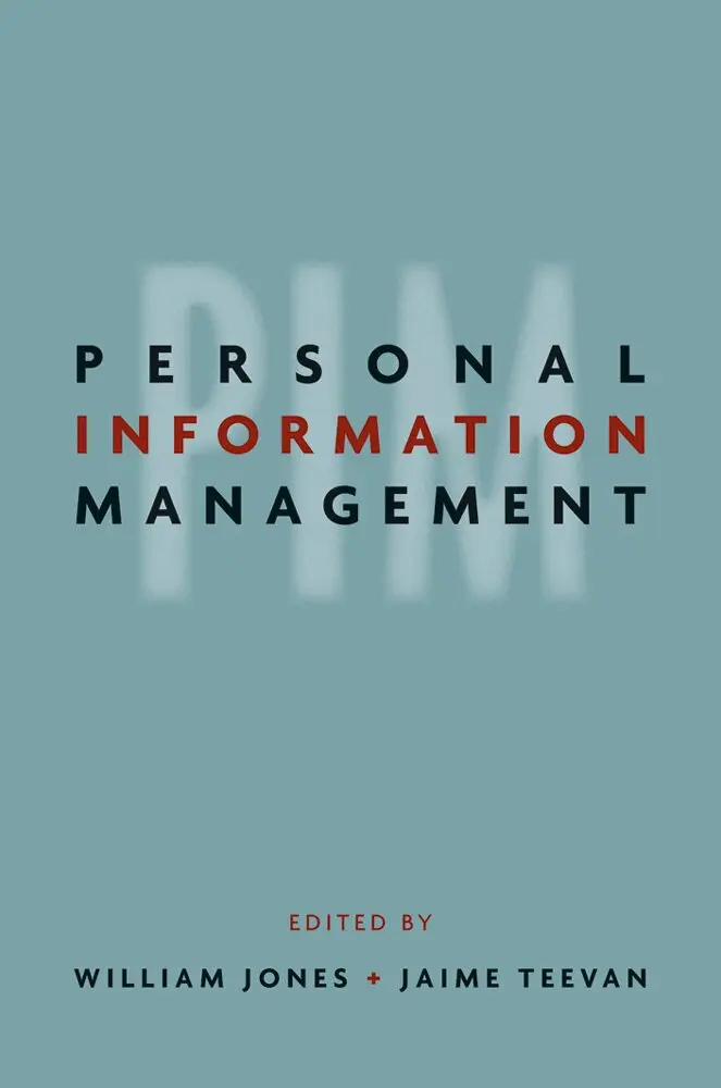 William P. Jones, Jaime Teevan - Personal Information Management, Inbunden. Tillgänglighet: Lägg i varukorg