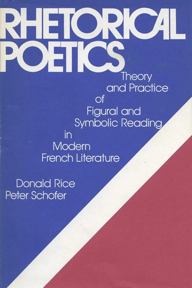 Rice - Rhetorical Poetics, Inbunden. Tillgänglighet: Tillfälligt slut