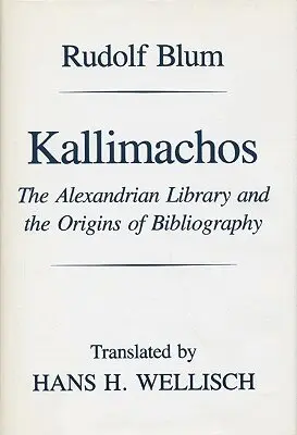 Rudolf Blum - Kallimachos, Inbunden. Tillgänglighet: Tillfälligt slut