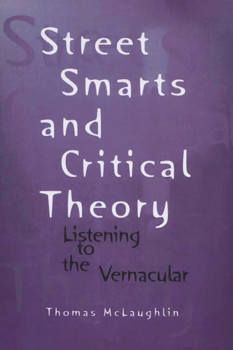 Thomas McLaughlin - Street Smarts and Critical Theory, Häftad. Tillgänglighet: Tillfälligt slut