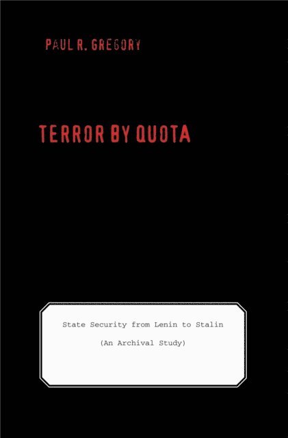 Gregory Paul R. Gregory - Terror by Quota, E-bok