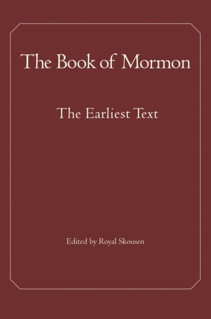 Skousen Royal Skousen - Book of Mormon, E-bok