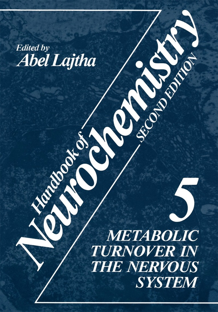 Abel Lajtha - Handbook of Neurochemistry, Inbunden