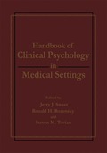 Handbook of Clinical Psychology in Medical Settings