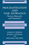 Procrastination and Task Avoidance