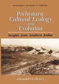 Prehistoric Cultural Ecology and Evolution