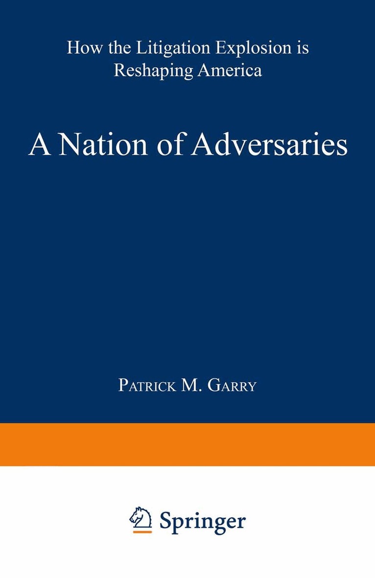 Patrick M. Garry - Nation of Adversaries, Häftad. Tillgänglighet: Lägg i varukorg