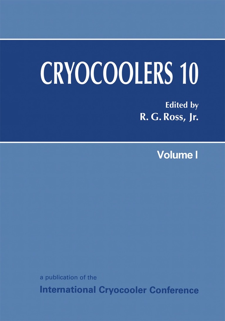 Ronald G. Jr. Ross, Ronald G. Jr. Ross - Cryocoolers 10, Inbunden. Tillgänglighet: Lägg i varukorg