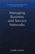 Managing Business and Service Networks