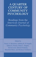 Quarter Century of Community Psychology
